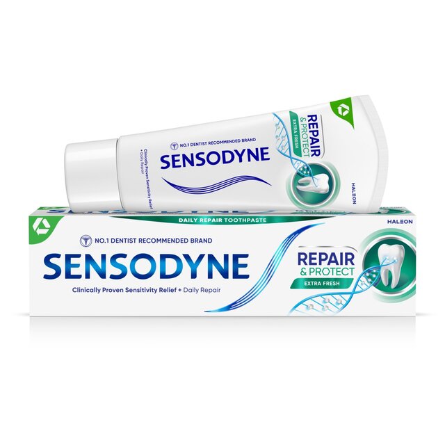 Sensodyne Reparatur & schützen tiefe Reparatur extra frisch empfindlicher Zahnpasta 75 ml