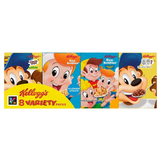 Kelloggs Varieté Pack 8s 200g