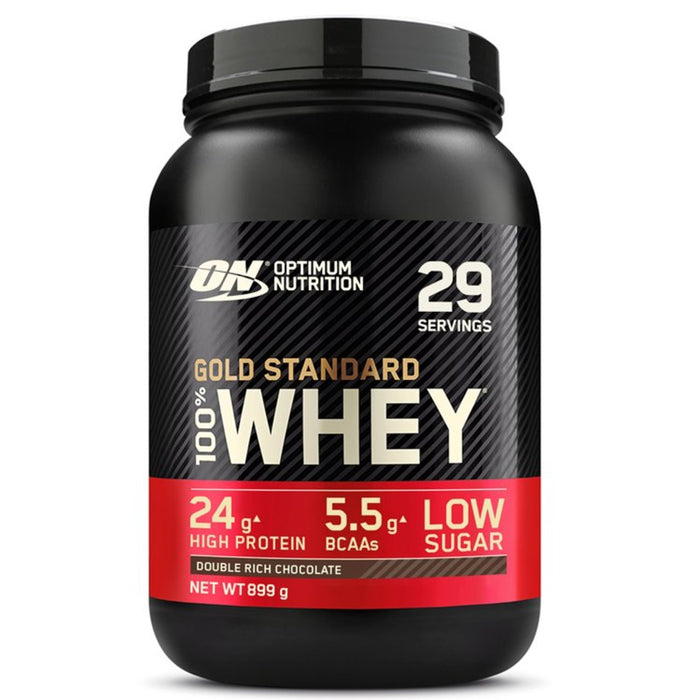 Nutrition optimale Standard Gold Double Rich Chocolate Whey Protein Powder 899g