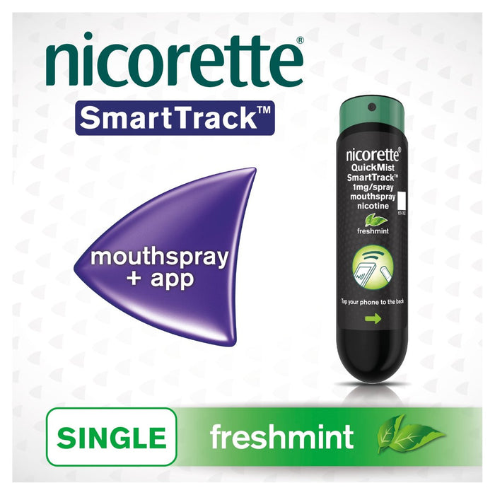 Nicorette Smart Track Single Pack 150 aerosoles
