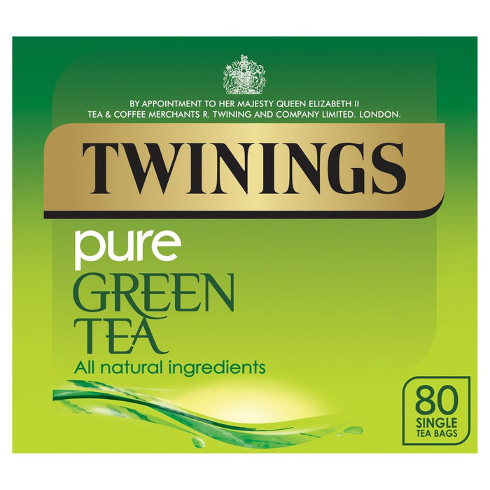 Twinings té verde 80 bolsas de té