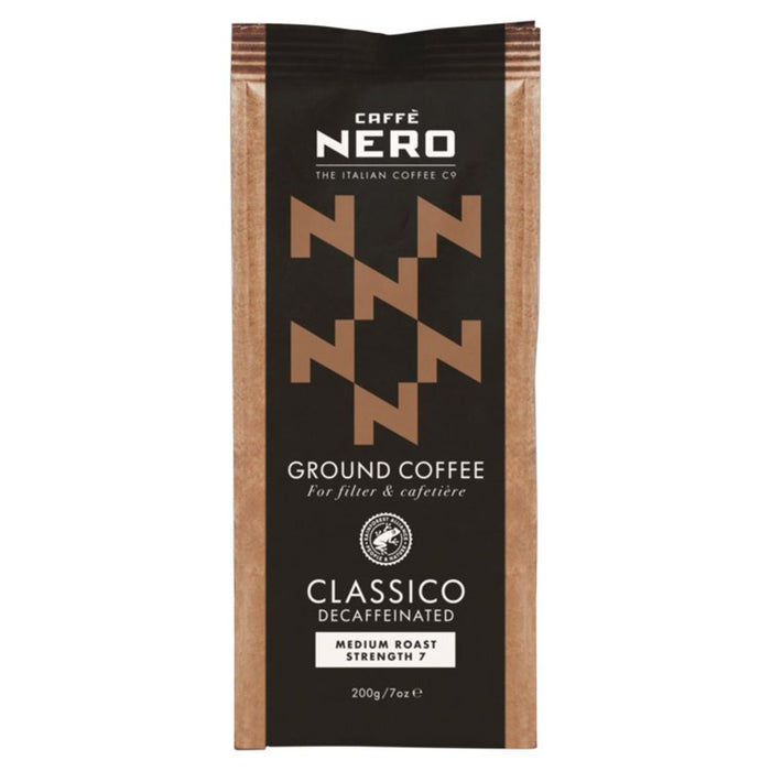 Cafe Nero Classico Decaffeinined Ground Coffee 200G