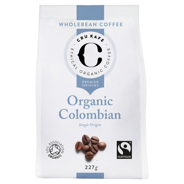 Cru Kafe Orgánica Fairtrade Colombian Coffee grans 227G
