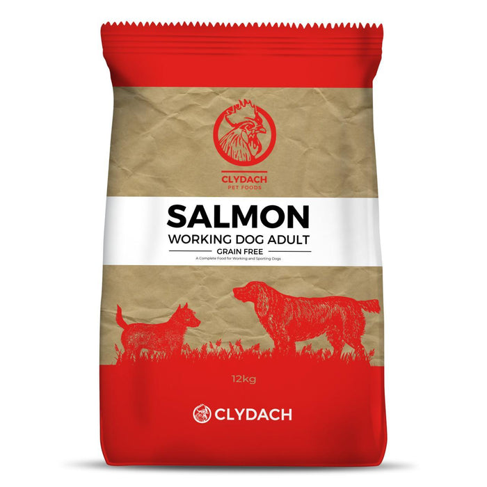 Salmón libre de grano de la granja Clydach para perros 12 kg