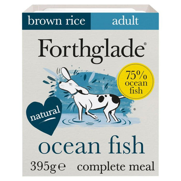 Forthglade Complete Adult Ocean Fish with Brown Rice & Vegetables 395g
