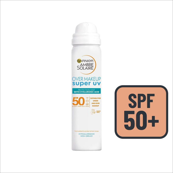 Garnier Ambre Solaire sobre maquillaje Super Protection Mist SPF50 75ml